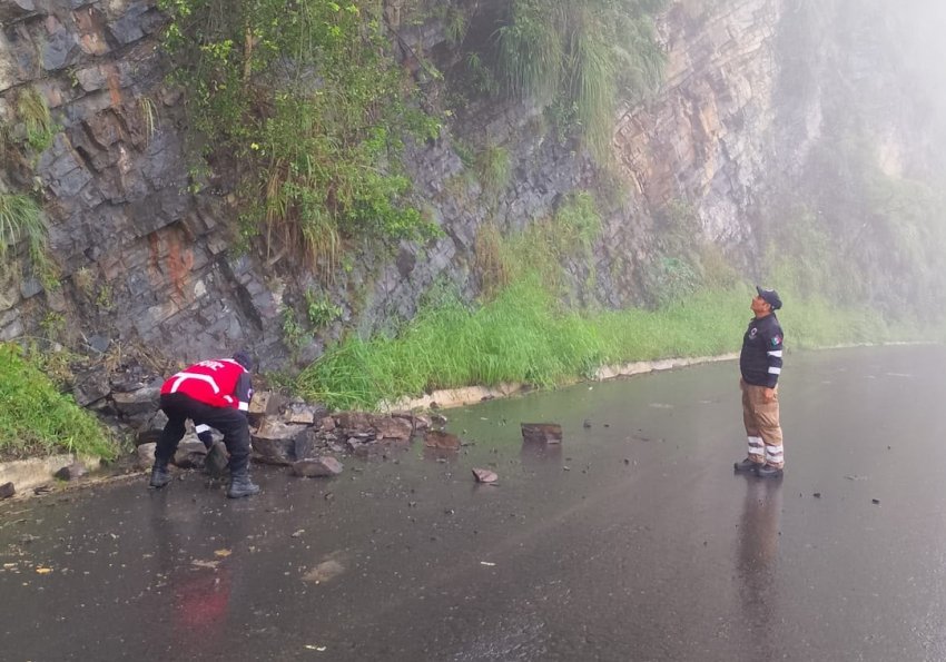 Protección Civil alerta por lluvias y bajas temperaturas en Hidalgo