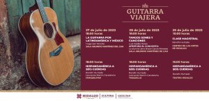 Con Guitarra Viajera, Cecultah invita a ciclo de conciertos gratuitos