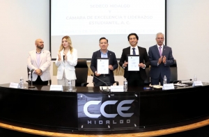 Sedeco y CELEH firman convenio a favor del talento joven