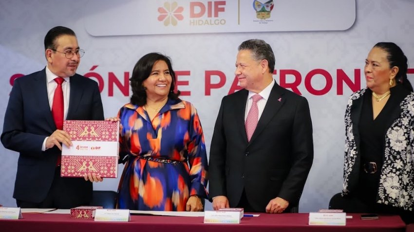 Edda Vite presenta resultados de cuatro años de trabajo al frente del DIF Hidalgo