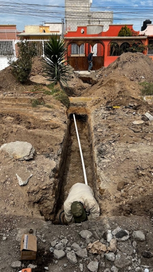 Trabaja Caasim para modernizar infraestructura hidráulica y sanitaria