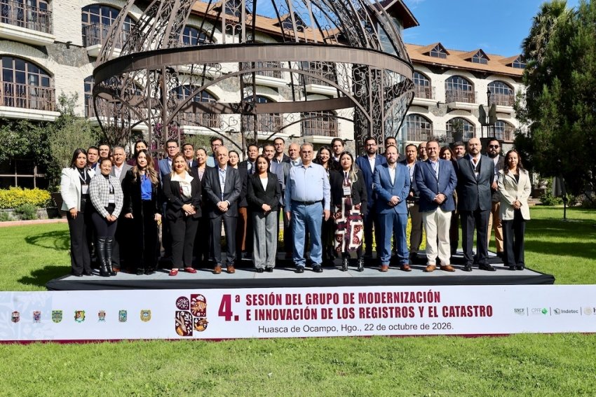Hidalgo, punto de encuentro nacional e internacional para la modernización catastral