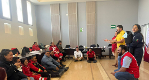 Capacitan a personal de Educación Básica en tema de respondientes en casos de emergencia