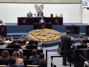 Elizabeth Quintanar informa sobre el beneficio turístico durante su gestión.