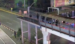 Polic&iacute;as estatales evitan un presunto intento de suicidio