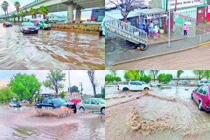 &iexcl;Ahora lluvia, granizo e inundaciones!