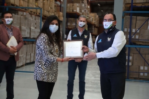 RECIBE LICENCIA SANITARIA DE OPERACIÓN EL ALMACÉN CENTRAL DE LA SSH, VALIDADO POR LA COFEPRIS