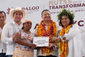 Menchaca Salazar se compromete a potencializar la transformación de Atlapexco