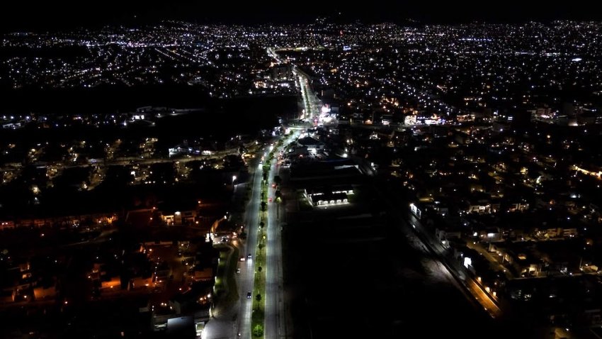 Mejoran iluminación y seguridad en el bulevar Ramón G. Bonfil