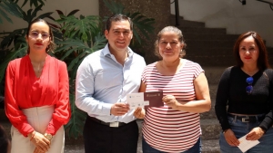 Entregan apoyo a 287 proyectos&nbsp;dentro del Programa productivo para la mujer rural