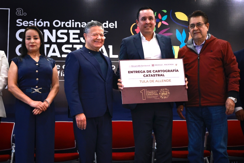 Julio Menchaca apuesta por modernización catastral en Hidalgo    