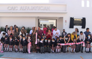 Inaugura Edda Vite nuevo CAIC en Alfajayucan