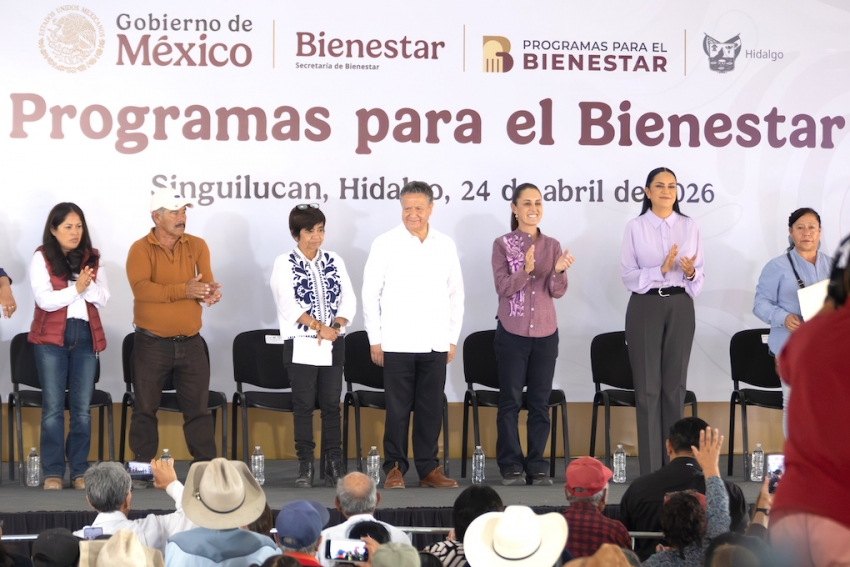 “El buen uso del recurso público marca la transformación de Hidalgo y México”, afirma Menchaca junto a Sheinbaum
