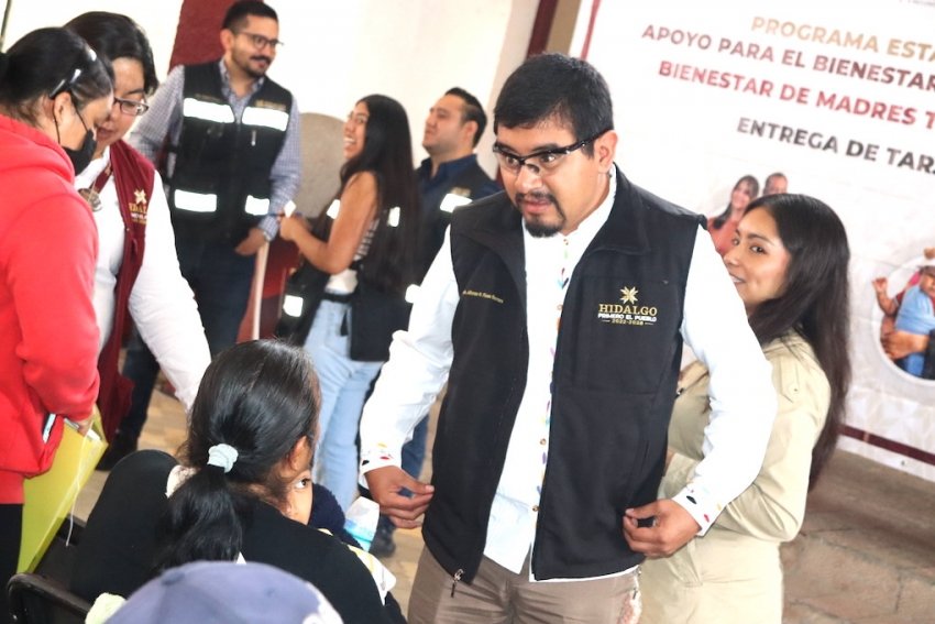 Comenzó entrega de tarjetas a personas cuidadoras de Hidalgo