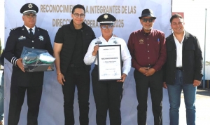 Reconocen trayectoria, mérito y valor de integrantes de Seguridad Pública Municipal