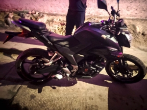 Motocicleta robada es recuperada tras operativo de b&uacute;squeda policial